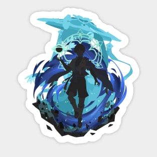 Wanderer Genshin Impact Sticker